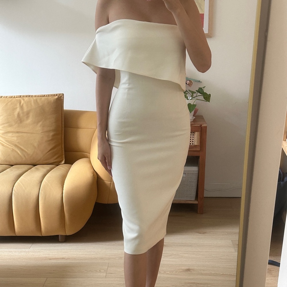 Likely Driggs Dress in white
